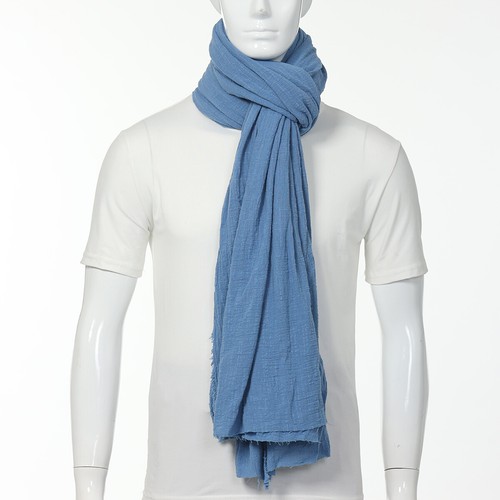Men's Elven Ranger Shawl Headscarf Wrap With Brooch Post Apocalyptic Cotton - Picture 150 of 152