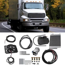 Cool & Heat DC 12V Underdash Electric Air Conditioner Universal Auto Car A/C Set