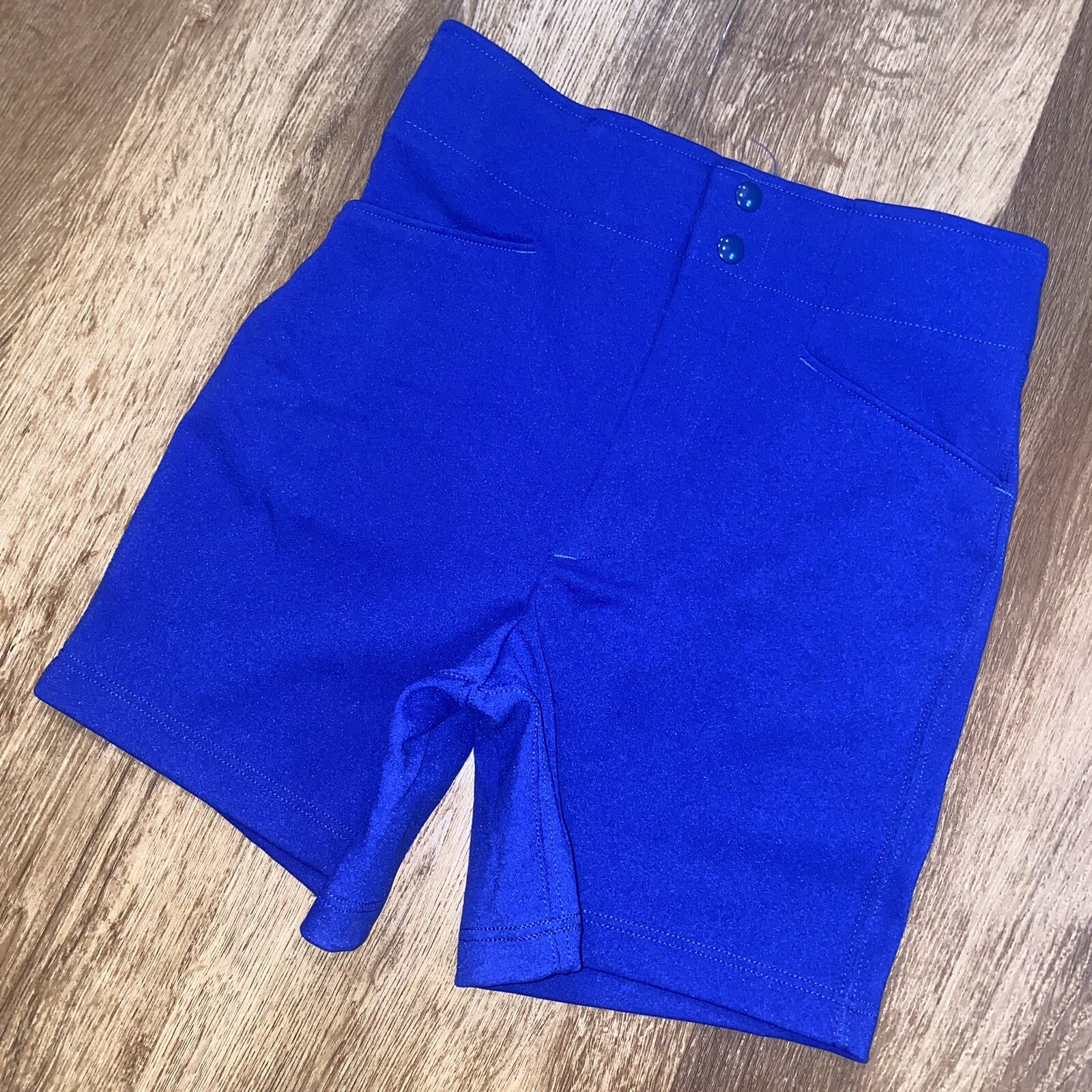 Vintage Coach Shorts Blue Nylon Gym Softball Football Vtg 70s 80s NOS vintage-coach-shorts-blue-nylon-gym-softball-football-vtg-70s-80s-nos