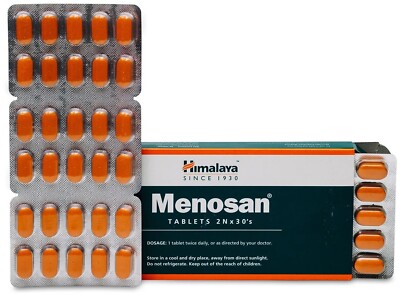 Menosan Himalaya 5 Box USA OFFICIAL  300 Tablets Vegetarian Botanical 100% Pure