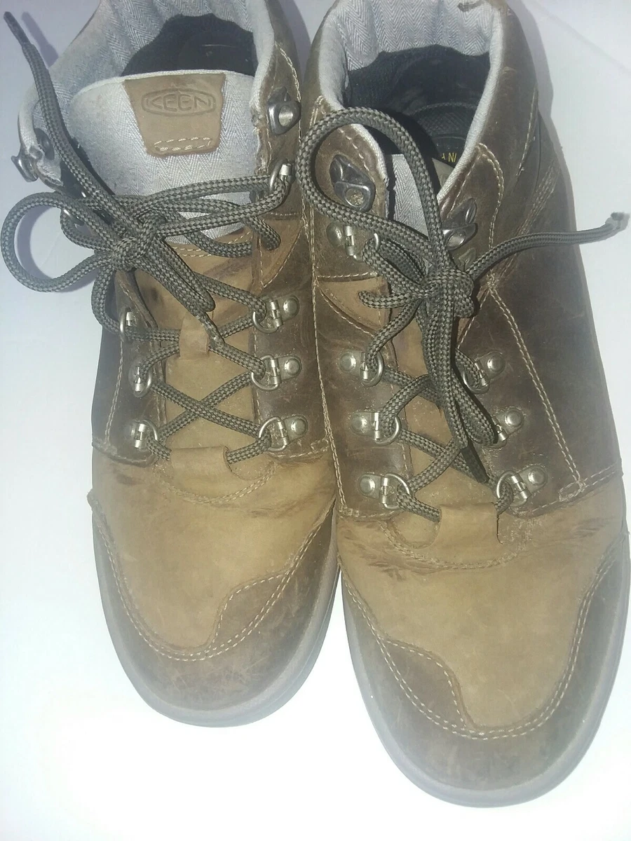 KEEN MEN S WINTERHAVEN WATERPROOF CASUAL BOOTS Size 10M Brown