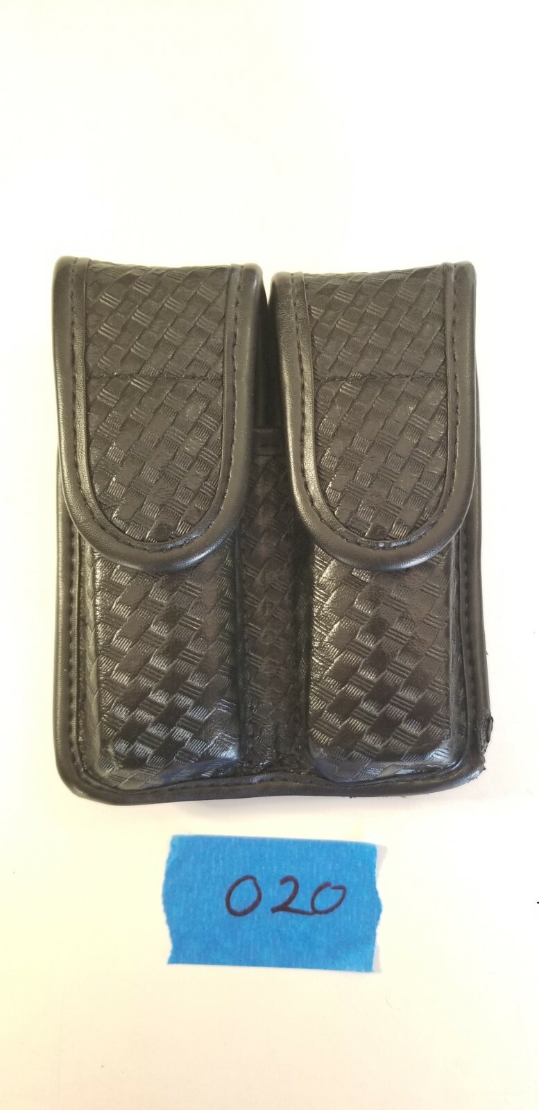 Bianchi Accumold Elite Double Magazine Pouch Size 2 Basketweave Double Mag-image