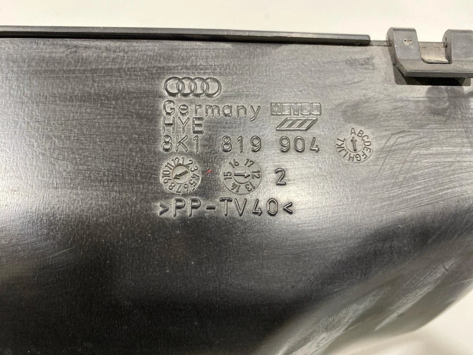 Caja filtro aire cabina 8K1819904 2010-2016 Audi A4 A5 S4 S5 Q5 (TL) Foto 2 de 4