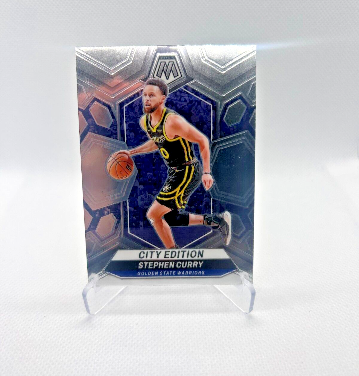Stephen Curry - 2023-24 Panini Mosaic #276 City Edition - Golden State Warriors