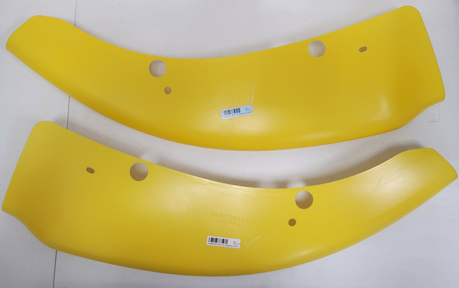 DODGE CHARGER HELLCAT SCAT PACK YELLOW FRONT AIR DEFLECTOR SPLITTER