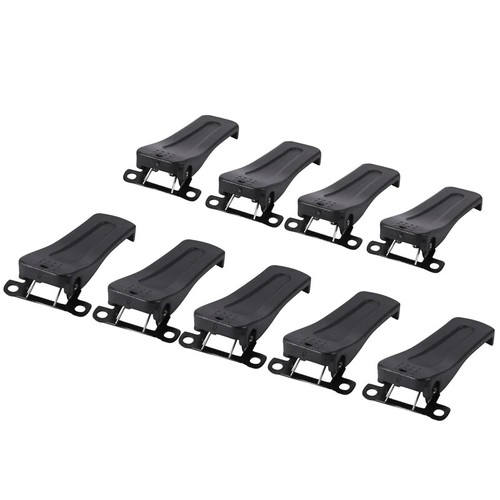 10Pcs Clamps For Baofeng Belt Clip For BF-666S/ BF-777S/ BF-888S Walkie Talkie - Picture 6 of 6