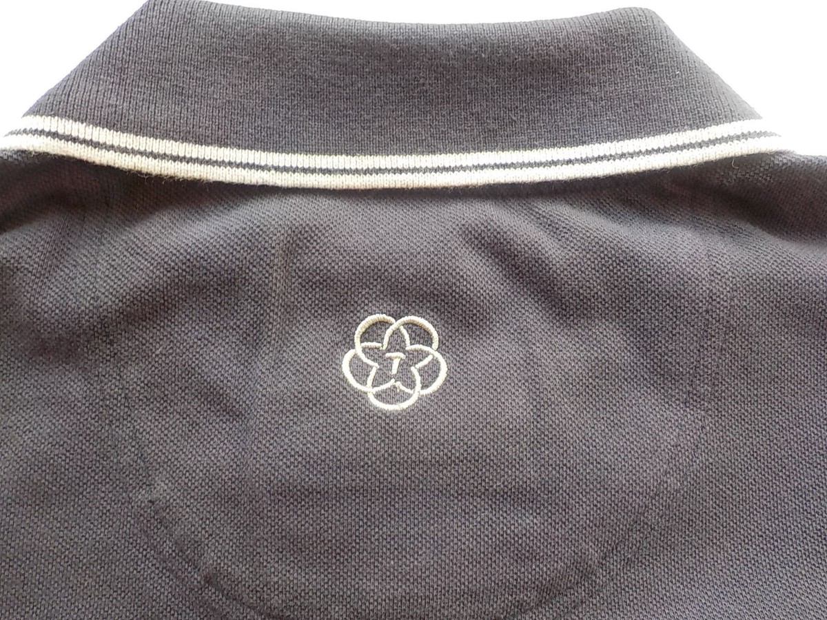 Polo Homme Oliver Townend - Gris à Rayures - Taille M - Coton - Neuf Avec étiquettes