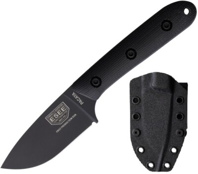ESEE Pacaya Fixed Knife 3'' CPM-3V Carbon Steel Full Tang Blade Micarta Handle