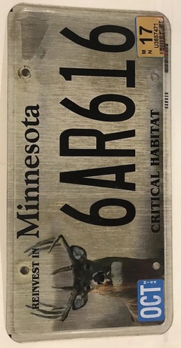 WILDLIFE DEER license plate Wild Animal Hunt Stag Buck Doe Park Hunter Hunting - Picture 8 of 12