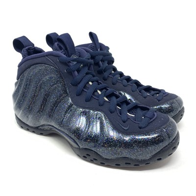 Nike Air Foamposite One Obsidian Navy Blue Glitter Womenâs Size 7.5 AA3963-400 191887620914 | eBay