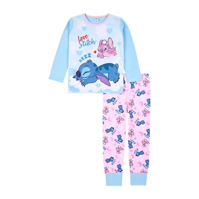 Disney Lilo Stitch Pyjamas Stitch Angel Girls Pjs Stitch Gifts For  Girls UK