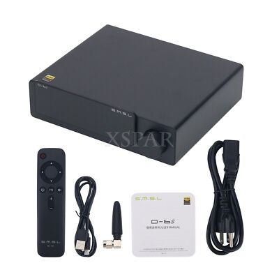 SMSL D6S DAC ES9039Q2M Bluetooth5.1 Support for XMOS HiFi 4xOPA1612 with Control