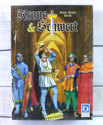 Krone & Schwert (Board Game, 2002) Family Strategy Medieval City Build