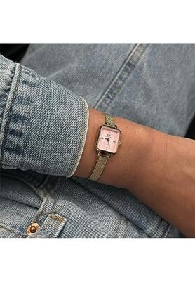 Daniel Wellington 腕時計 QUADRO MINI EVERGOLD DW00100655 Daniel Wellington Quadro Mini 15.4x18.2 Evergold G Blush