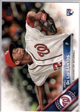 2016 Topps #394 Abel De Los Santos NM-MT RC Rookie Nationals ID:3277