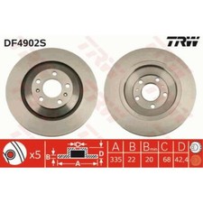 Disque de frein Audi A8
