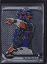 2012 TOPPS FINEST RC WILIN ROSARIO #16 ROCKIES