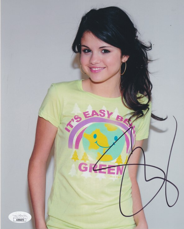 Selena Gomez signed 8x10 photo JSA | eBay