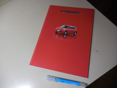 TOYOTA PASSO Japanese Brochure 2006/07 C10 K3-VE C15 1KR-FE Racy 