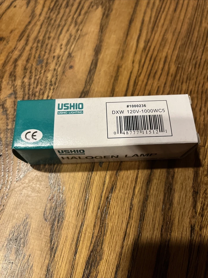 DXW 1000236 Ushio 1000W 120V Stage Studio Lamp - Image 2 of 2