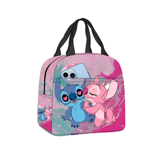 Lilo Stitch Cartoon Galaxy Lunch Bag Insulated Student Snack Picnic Xmas Gift AU - Picture 50 of 55