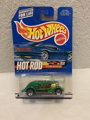 1999 Hot Wheels Mattel  33 Ford Roadster Hot Rod Magazine 4/4 26019 008 New