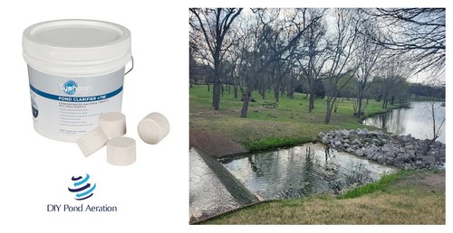 Pond Clarifier+TM Concentrated Bacteria Tablets (32) 3oz Tabs 6 lbs Slow Release - Picture 2 of 2