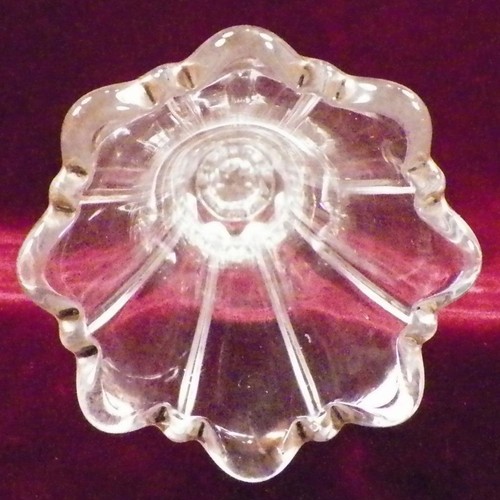 Mayflower Duquesne Portland Vase US Glas 15121 klar EAPG 1910 antik - Bild 5 von 6