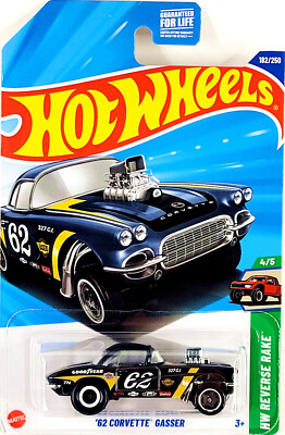 2025 Hot Wheels '62 Corvette Gasser Super Treasure Hunt 🏆 STH W