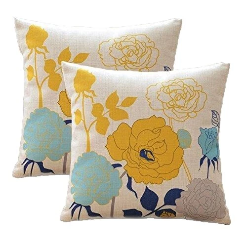 Cotton Blend Pillow Covers