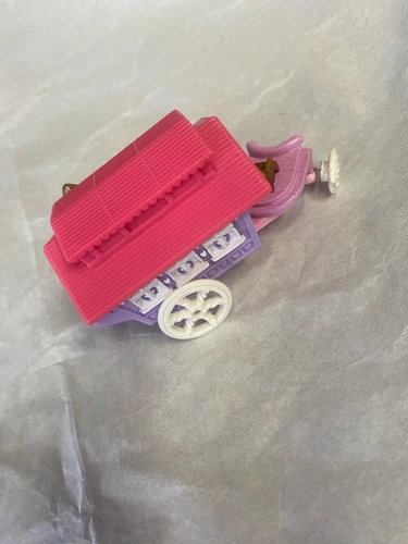 Vintage 1995 Polly Pocket Circus On the Go Wagon Bluebird Toys
