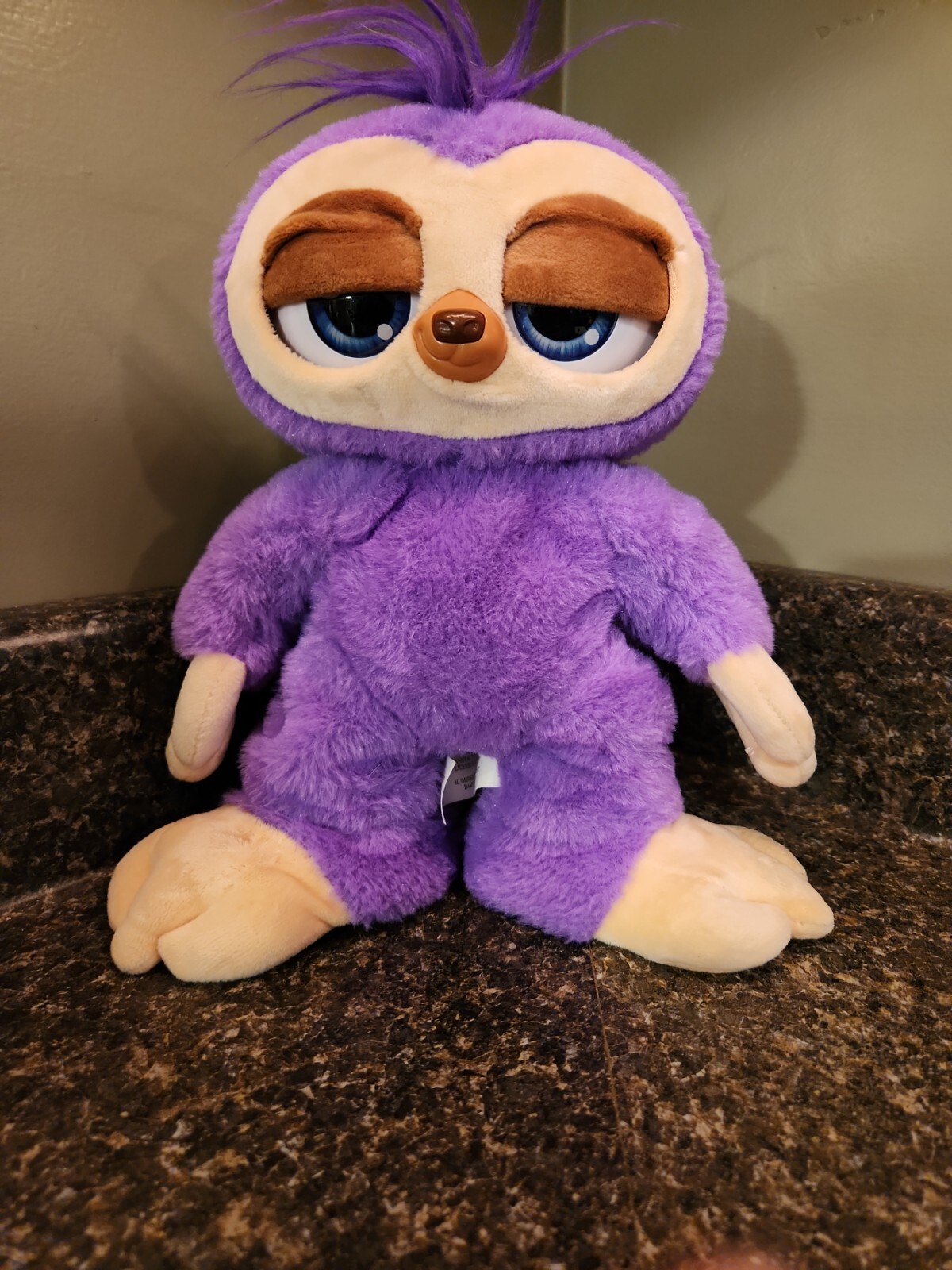 Zuru Pets Alive Purple FIFI The Flossing Sloth DANCING PLUSH 