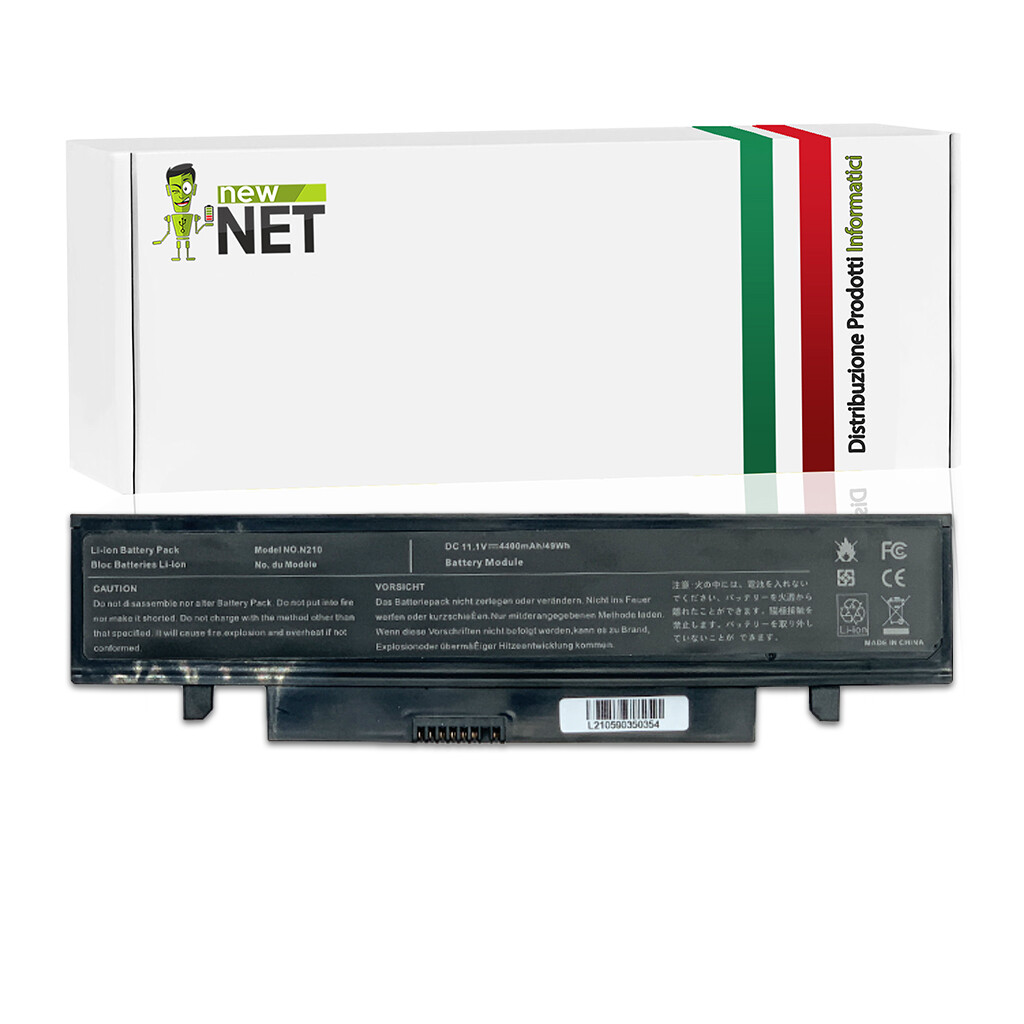 Batteria Sostitutiva Samsung NP-X520 N220 Plus 4400mAh 11.1V