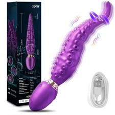 Consolador vibrador punto G juguete sexual para adultos para mujeres estimulación vaginal anal