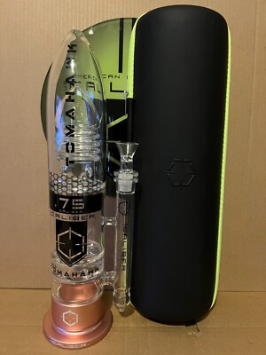 NEW 16'' Caliber Glass Water Pipe Hookah USA Made Solid Thick Tall Heavy Piece