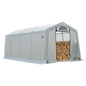 shelterlogic firewood seasoning shed, 10 ft. x 20 ft. x 8