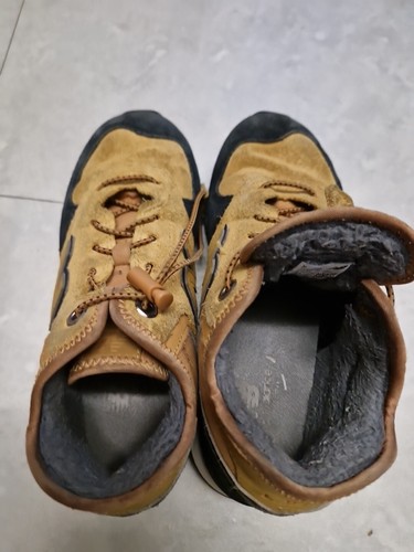 New Balance Tan Leather Trainers New Balance Boy's 574hv1 Sneaker - 第 3/9 張圖片