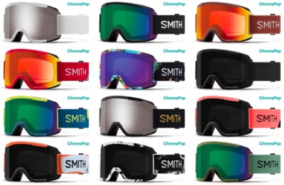 SMITH OPTICS SQUAD SKI SNOWBOARDBRILLE CHROMAPOP NEU