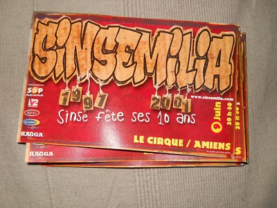 Postcard SINSEMILIA 2001 AMIENS [Unwritten]