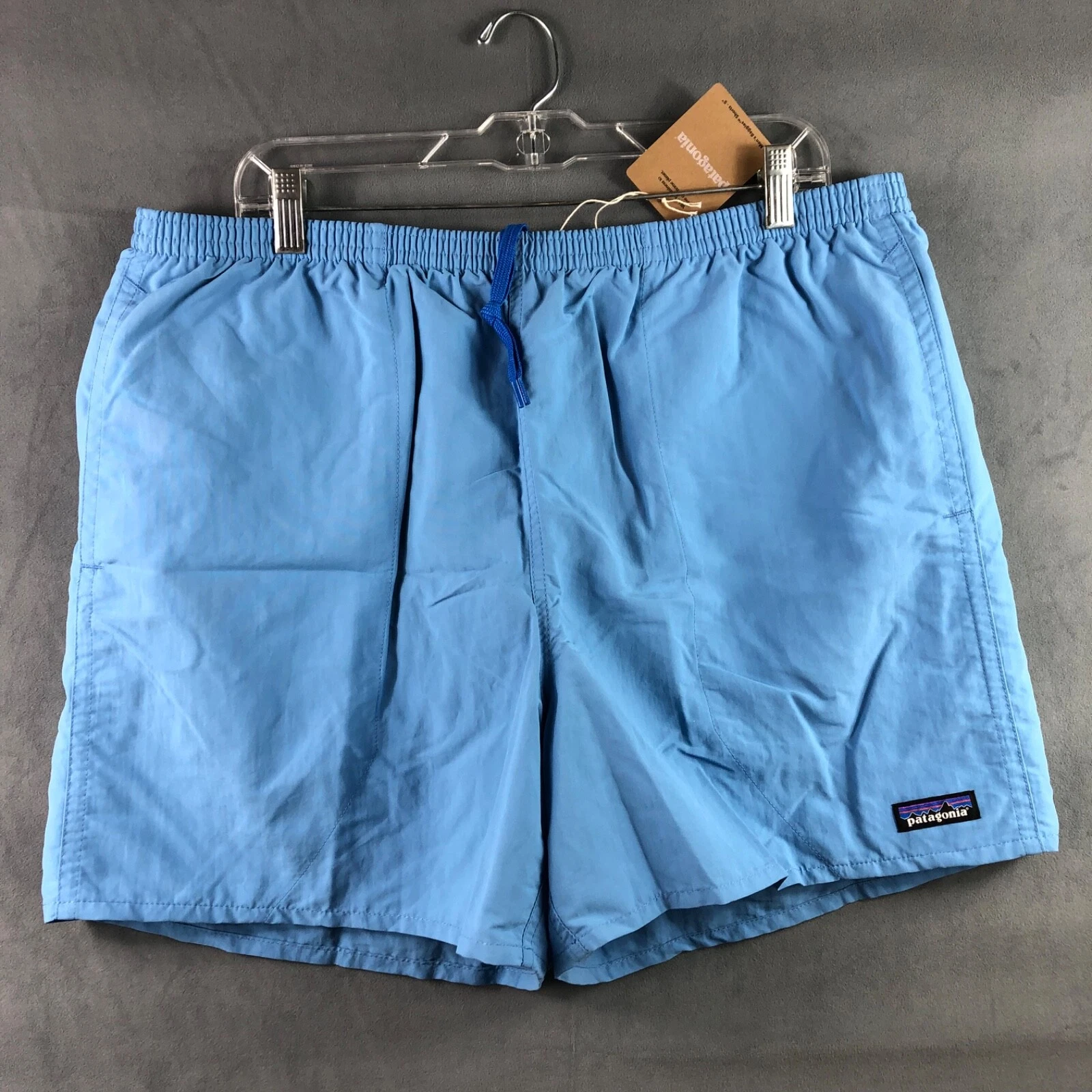 Patagonia Baggies 5" Mens Size XL Lined Aquatic Shorts 'Lago Blue' NWT