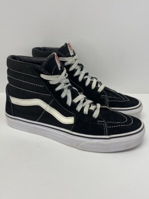 Vans Shoes Black High Tops Suede Skateboard Old Skool - Men s 7.5 - Women s 9