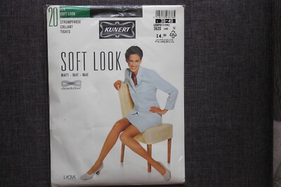 KUNERT Soft Look 20 Strumpfhose Gr. 38-40 Graphit 20 den matt Neu OVP