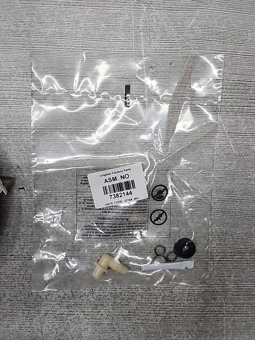 Whirlpool /GE/ Rheem 7139999 Water Softener Drain Hose w/ Clamps