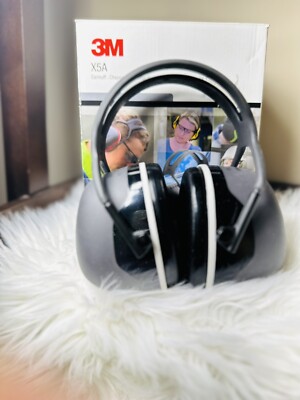 Peltor X-series Over-the-head X5 Earmuffs - Foam, Steel Liner - 1each - Black