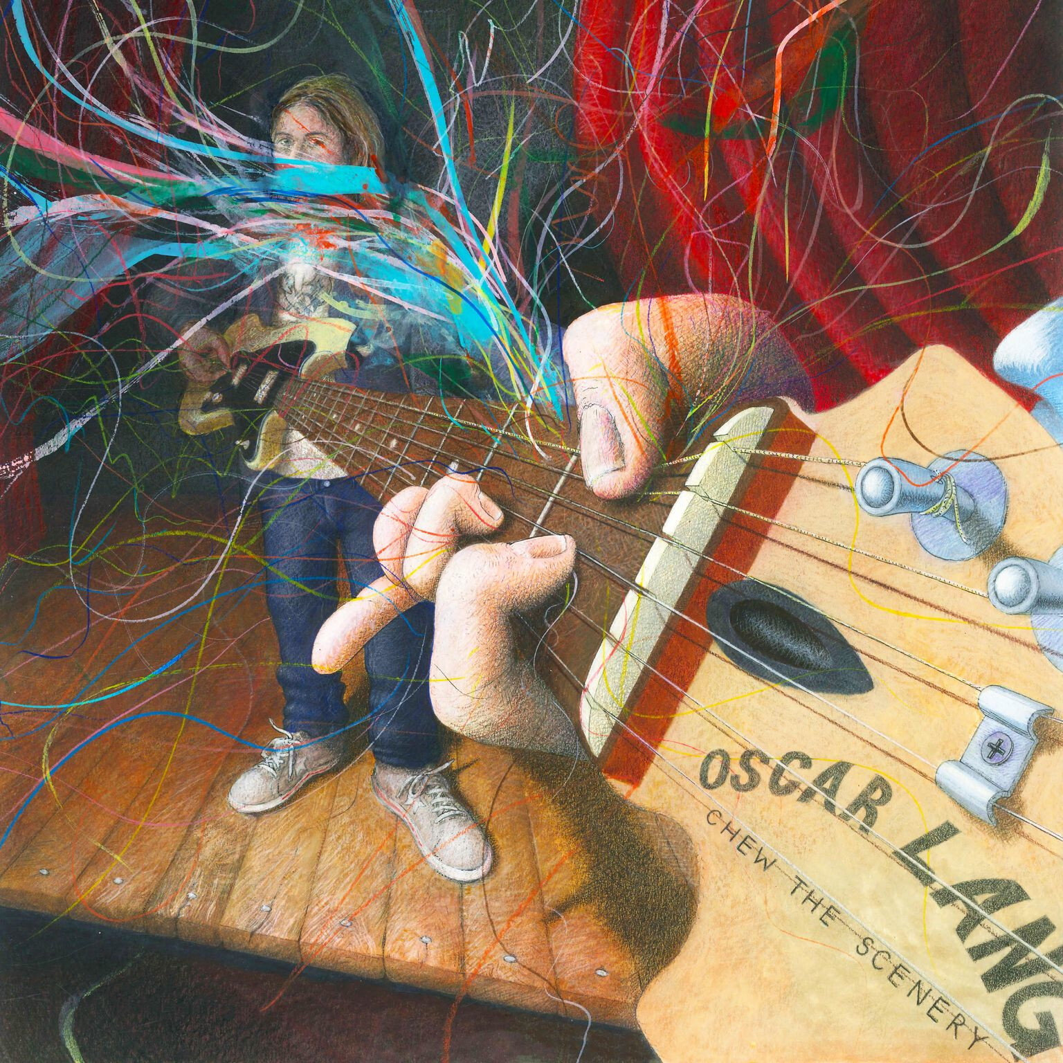 Oscar Lang Chew the Scenery (CD) Album