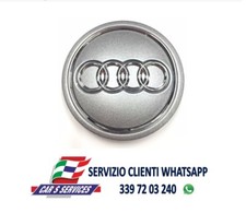 TAPPO COPRIMOZZO RUOTA CERCHI AUDI DIAMETRO 65/50 mm