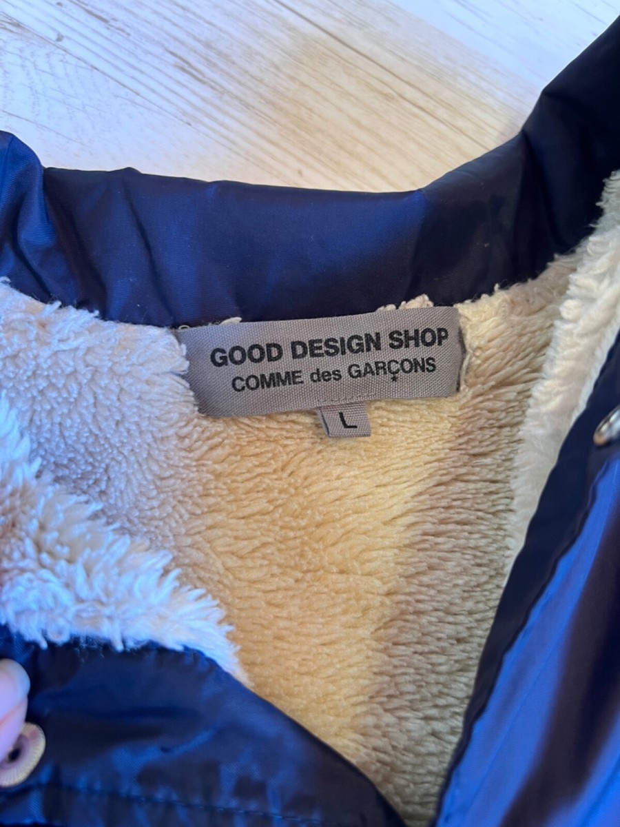 Comme Des Garcons x Good Design Fur Lined naylon jaket | eBay