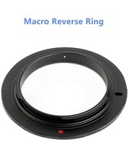 52mm - F Ai Metal Macro Reverse Ring Adapter for Nikon F Mount DSLR