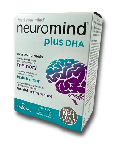 Vitabiotics Neuromind Plus Tablets 56 Tablets/Capsules