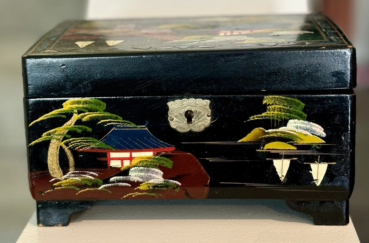 Japanese Music Box In Collectible Japanese Boxes (1900-Now) for